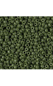 Miyuki rocailles Perlen 8/0 - Opaque avocado 8-501